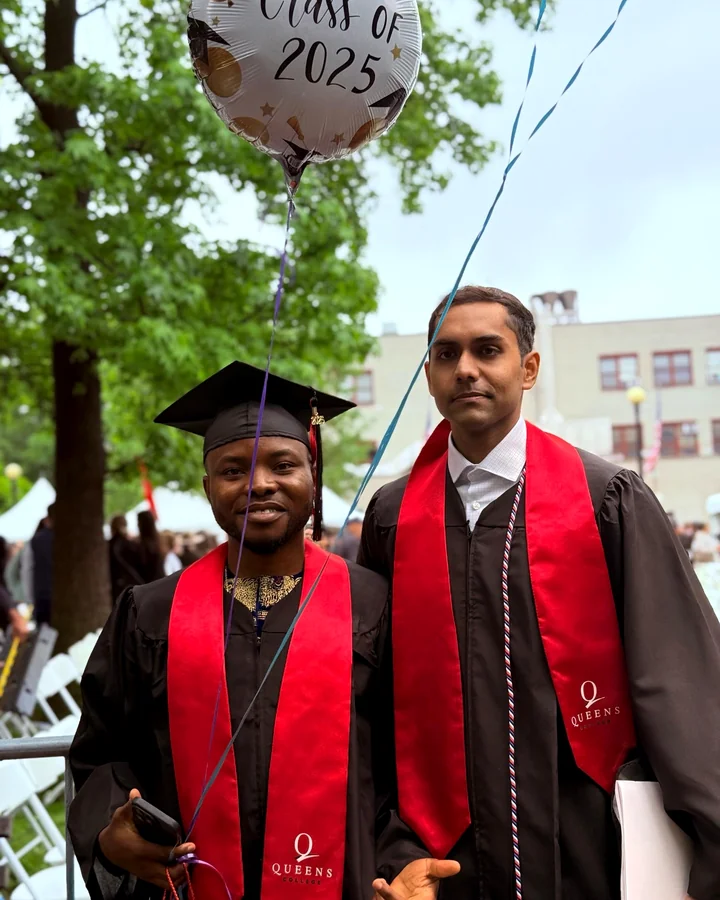 Graduation day celebration
